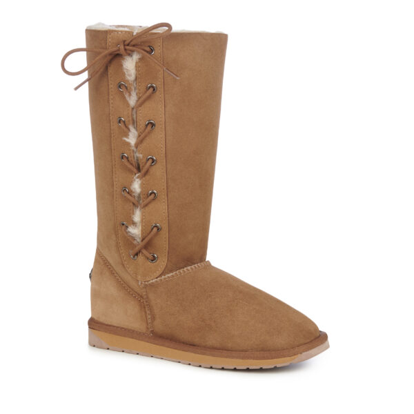 Platinum Hi Lace Boot