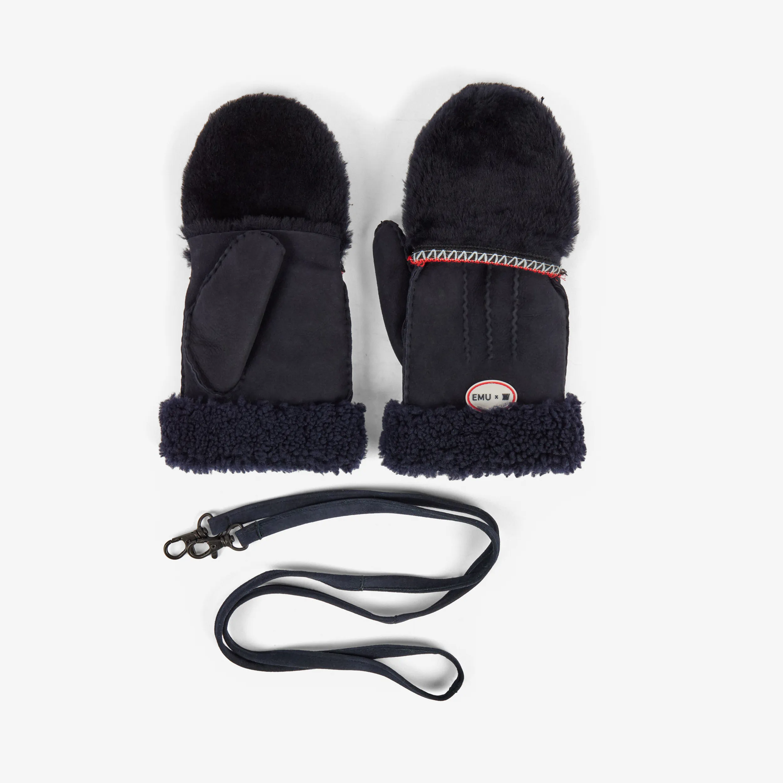 We Norwegians Montana Mittens Dark Navy – Image 3